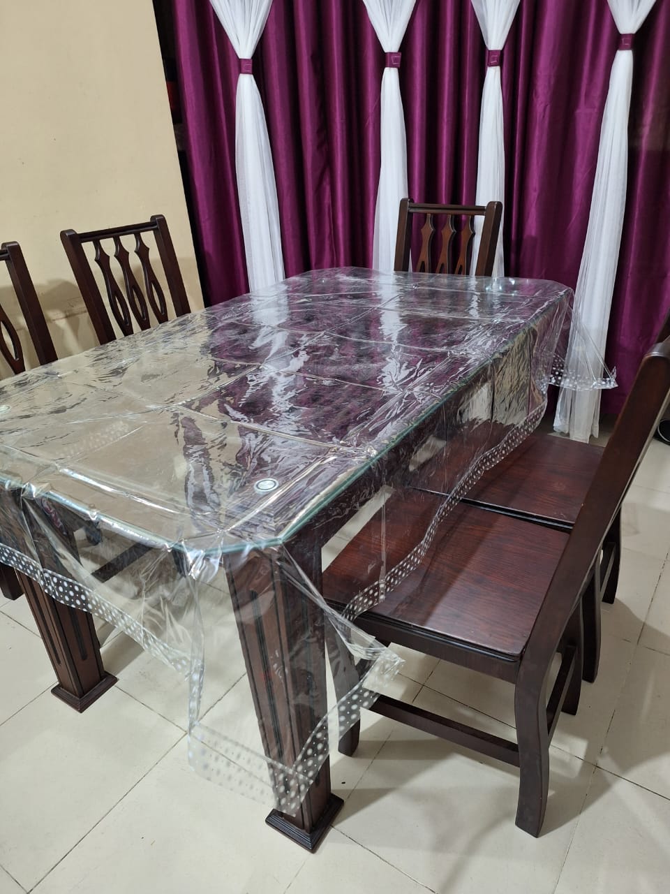 Transparent Table Cloth